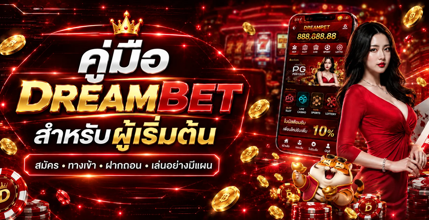 DREAMBET คู่มือสมัคร ทางเข้า ฝากถอน สำหรับมือใหม่